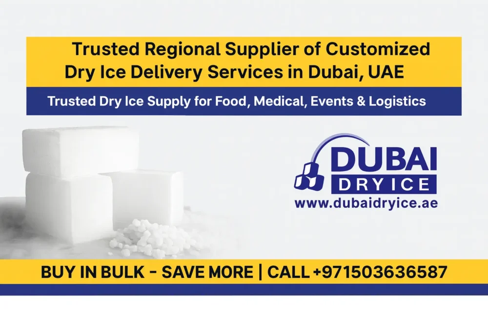 Dubai’s trusted dry ice supplier with same-day delivery. Call +971503636587 for reliable dry ice supply in Dubai & UAE.