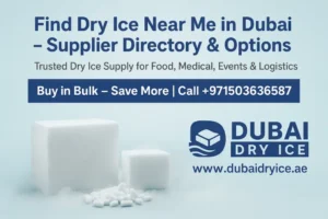 Most Reliable Dry Ice Supplier in Dubai