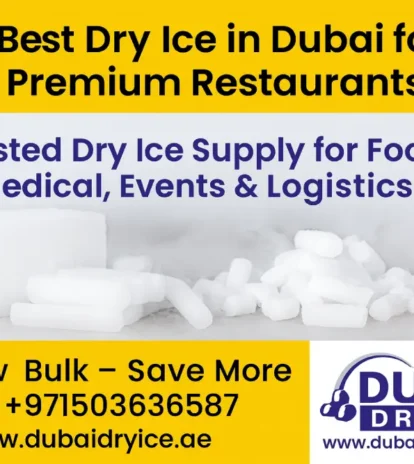 Best Dry Ice in Dubai for Premium Restaurants