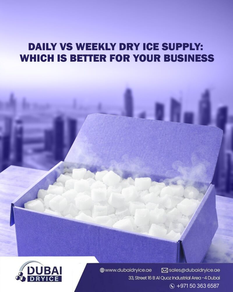 dry ice supplier in Dubai