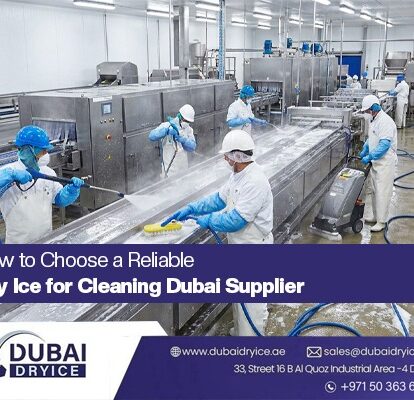Dry ice for cleaning Dubai — professional team performing industrial facility cleaning using advanced equipment