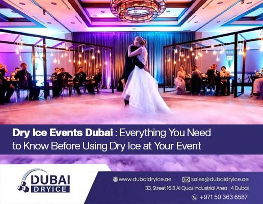 Couple dancing on a dry ice fog covered dance floor at a wedding event in Dubai created by Dubai Dry Ice